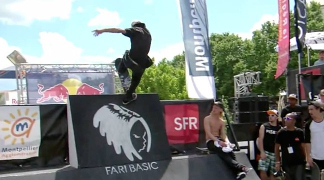 Julien Bechet décroche la troisième place du podium au FISE 2014