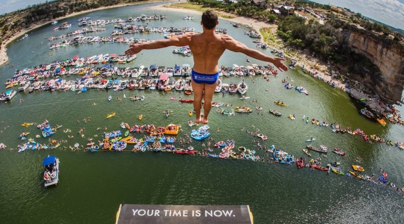 Red Bull Cliff Diving 2014 : deuxième victoire pour Gary Hunt au Texas