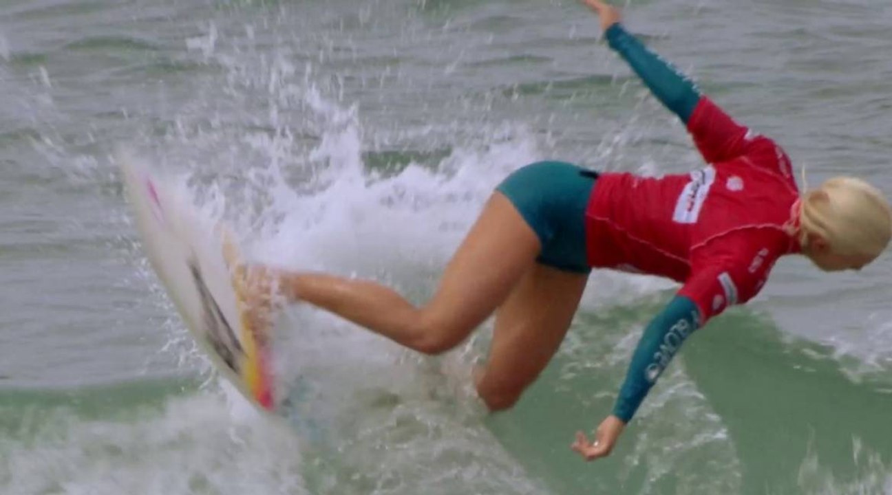 Swatch Girls Pro France 2014 : Tatiana Weston-Webb signe la meilleure vague du premier jour