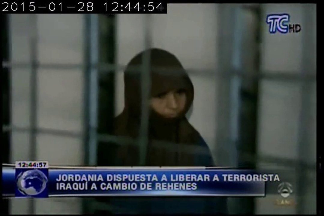 Jordania está dispuesta a liberar a terrorista iraquí a cambio de rehenes