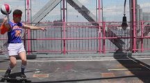 Du skate basket dans les rues de New-York