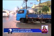 Aumento de corto circuitos en la época lluviosa mantiene en alerta a las autoridades