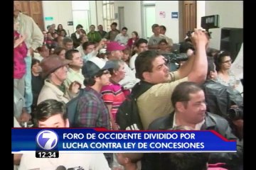 Un Foro de Occidente dividido prepara una nueva manifestación este jueves