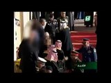 le roi d'Arabie Saoudite arrête la réception de Obama pour aller  au priere     خادم الحرمين ملك السعودية الجديد يوقف استقبال أوباما ويذهب للصلاة