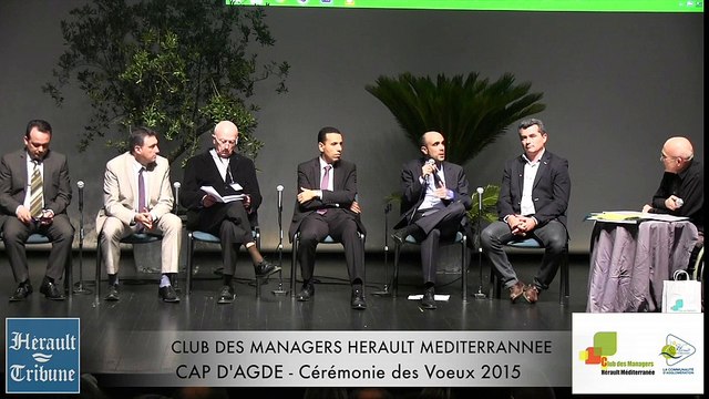 CAP D'AGDE - 2015 - VOEUX CLUB DES MANAGERS 2015 ( 1° partie )