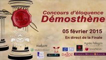 Finale du Concours d'éloquence Démosthène 2015