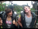 funny roller coaster.. funniest video ever!!