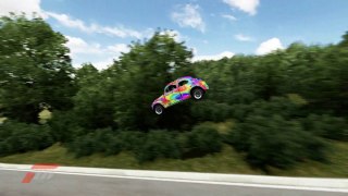 VW Beetle stunning jump and crash @ Road America - part 148 HD