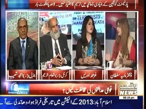 8 PM With Fareeha Idrees - 28th January 2015