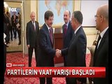 Partiler 7 Haziran seçimleri için Vaat yarışına başladı