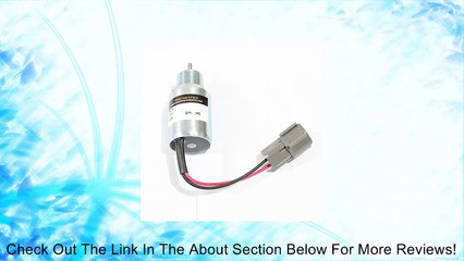 Holdwell Stop solenoid for Mitsubishi L2E L3E S3L S4L Engine SDMO Volvo Toro 12Vdc Review