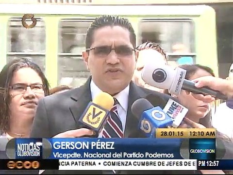 Podemos solicita antejuicio de mérito contra Capriles