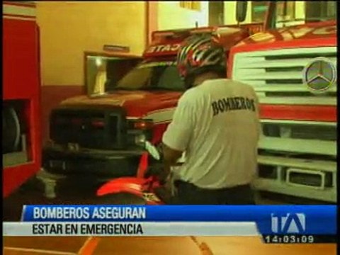 Cuerpo de Bomberos de Macas estaría en emergencia