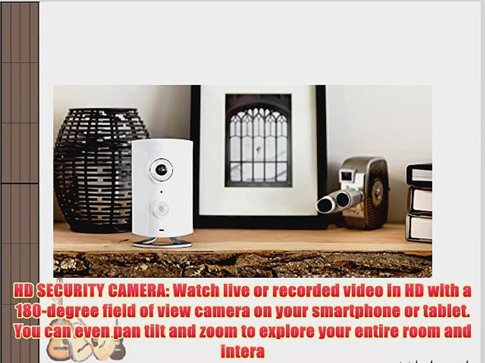 Piper HD Security Camera with 2 Smart Switches Video Monitoring WiFi Surveillance System and