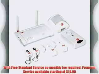 Oplink Connected CMPOPG2204OPL01 Alarm Shield Home Security System (White)