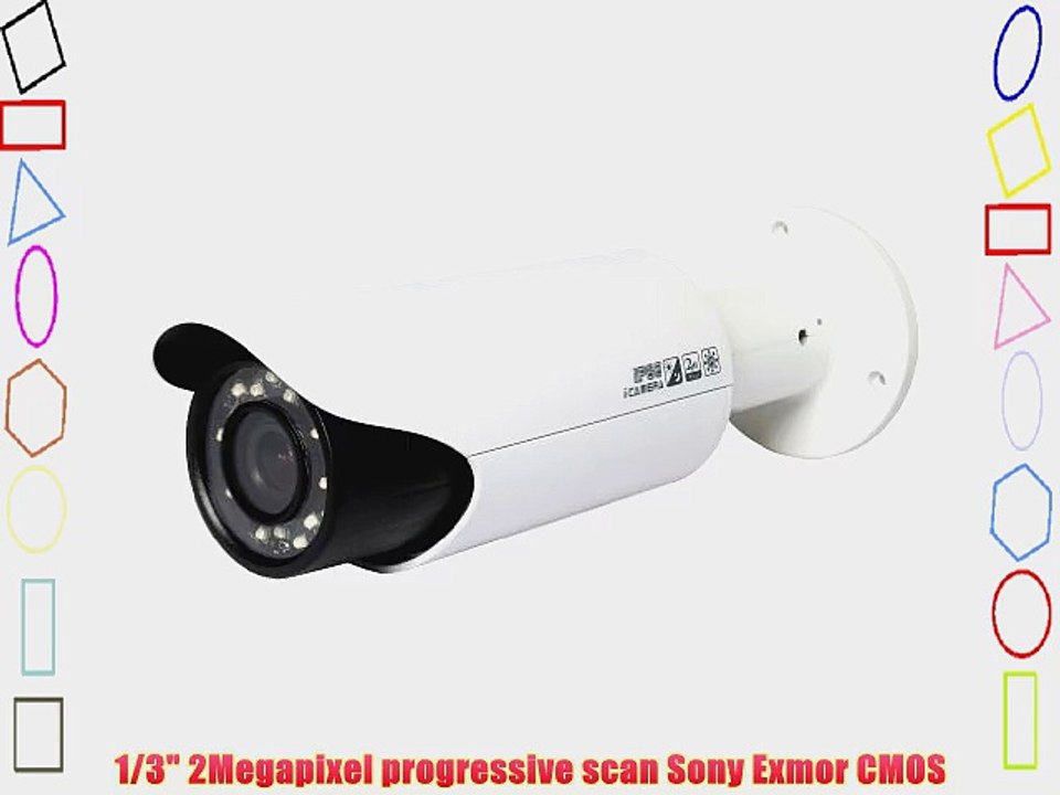 Dahua IPC-HFW5300C-L 2.8-12mm 3.0 Mp 1080P Full HD Water-proof IR Network Bullet