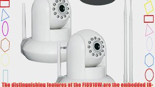 Foscam FI8910W White 2-pack Pan
