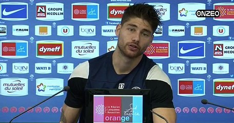 POINT PRESSE : AVANT LORIENT - MONTPELLIER