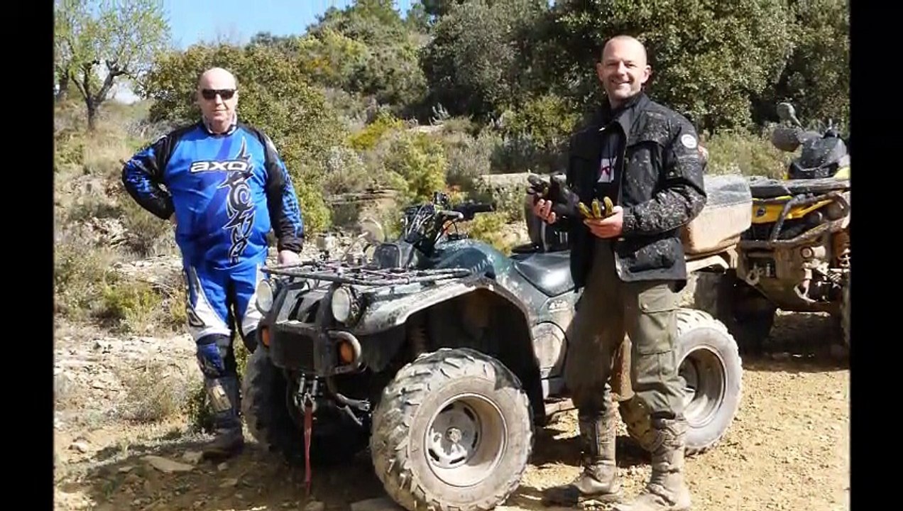 rando quad  à Longàs  en Aragon