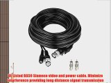 5 Star Cable UL Listed 150 feet Professional Grade RG59 siamese CCTV combo cable for surveillance
