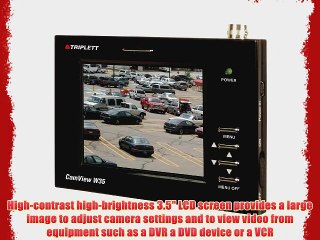 Triplett 8050 CamView W35 Security Camera Wrist Monitor with 3.5 LCD