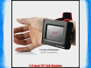 2.5 inch Portable Monitor for CCTV Camera Testing