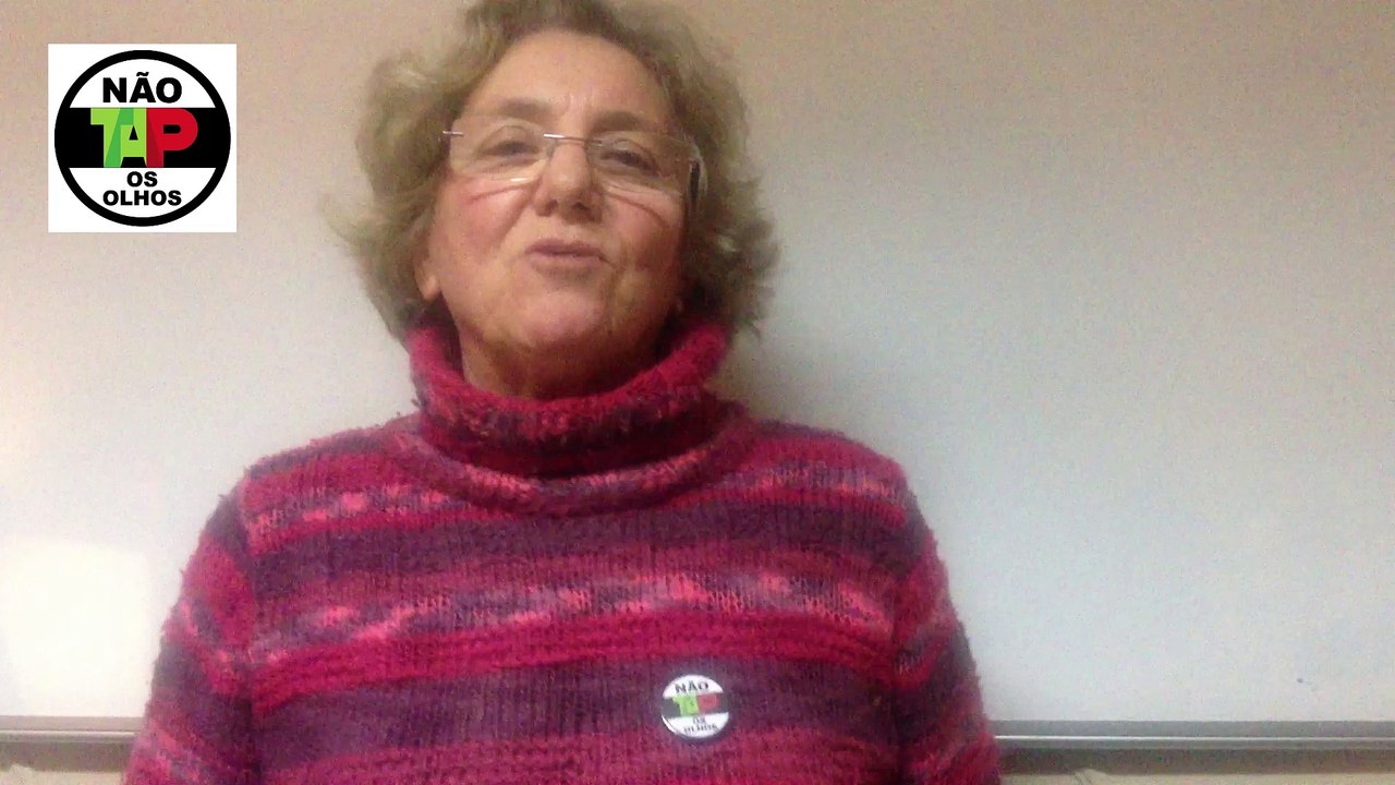 Não TAP os olhos!