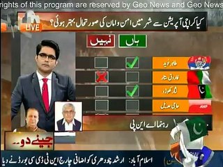 Aaj Shahzaib Khanzada Kay Sath - 30th January 2015