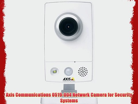 Axis Communications 0519-004 Network Camera for Security Systems