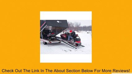 94" x 54" Snowmobile Loading Ramp with Extra Wide Glides Review