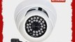 VideoSecu Day Night Vision Built-in 1/3 Sony Effio CCD CCTV Home Video Infrared Dome Security