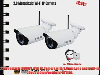 Midas-Link? CCTV ML-203W: HD 2 Megapixels 1080P Wireless Outdoor Surveillance IP Camera   1