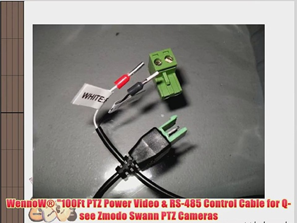 WennoW? 100Ft PTZ Power Video