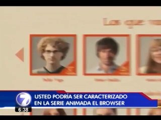 Usted podría convertirse en personaje de una serie animada por internet