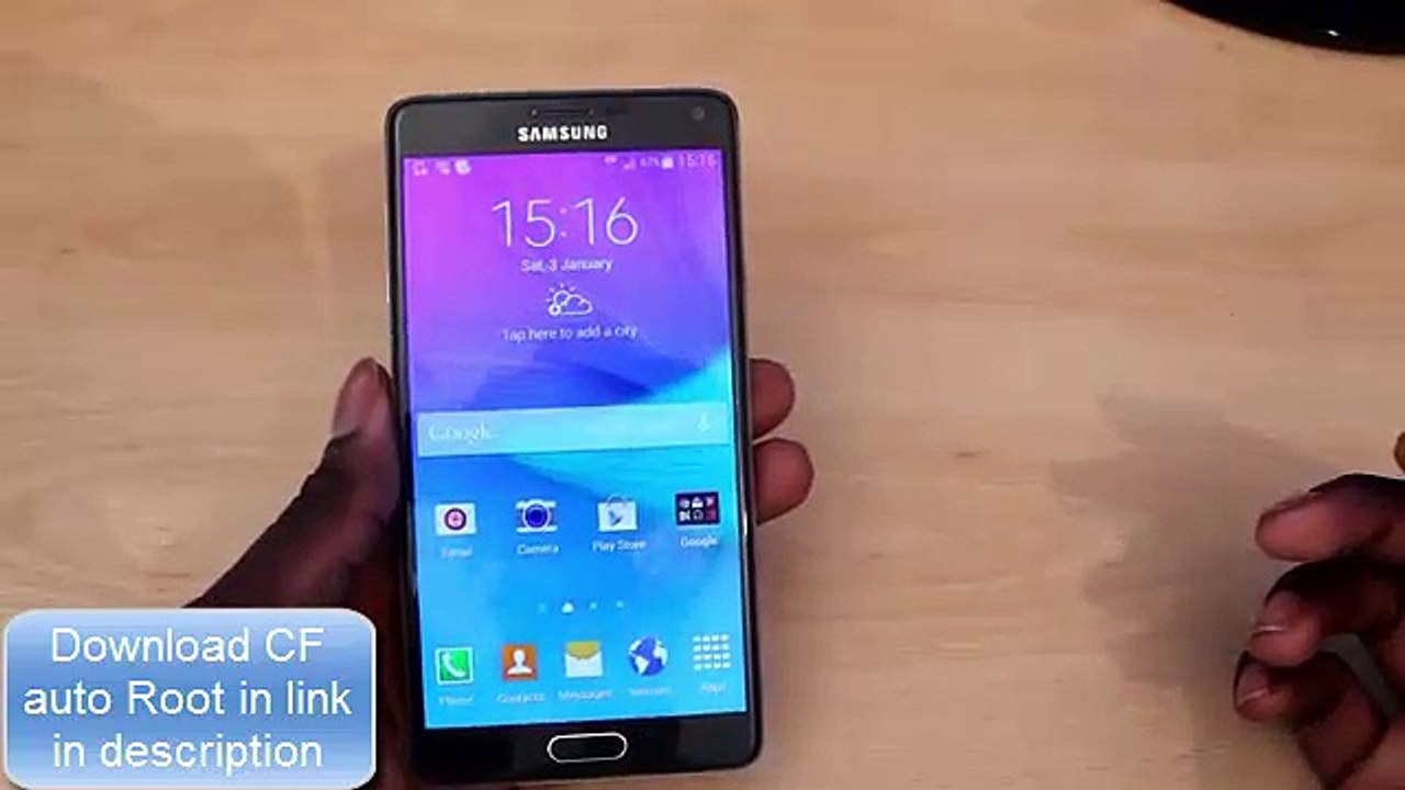 How to Root The Samsung Galaxy Note 4 (CF-Auto-Root+Downlod link)