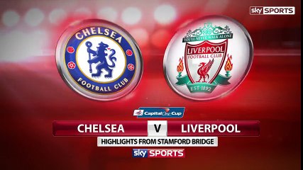 Chelsea 1 - 0 Liverpool - Capital One Cup - Highlights - 27/01/2015