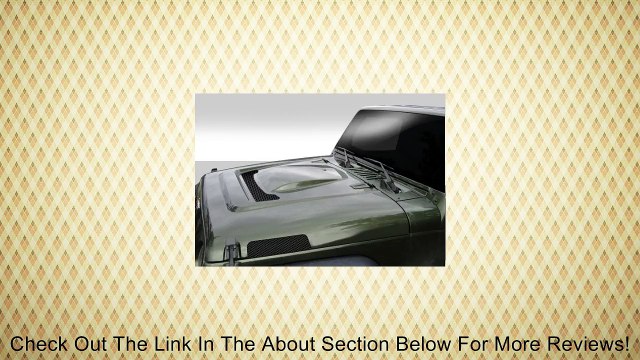 2007-2015 Jeep Wrangler Duraflex Heat Reduction Hood - 1 Piece Review