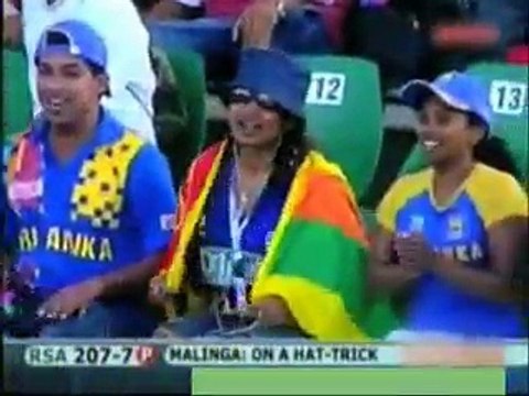 Malinga Mauls South Africa With Four Wickets off Four Balls