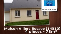 A vendre - maison/villa - Villers Bocage (14310) - 4 pièces - 78m²