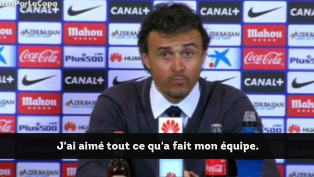 Atlético-Barça : Luis Enrique ravi de la qualification