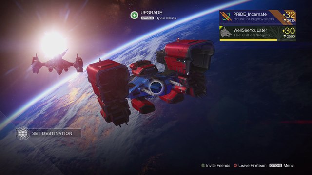 Destiny PS4 [The Dark Below DLC, Invective] Coop Part 641 (The Wakening, Moon) Story