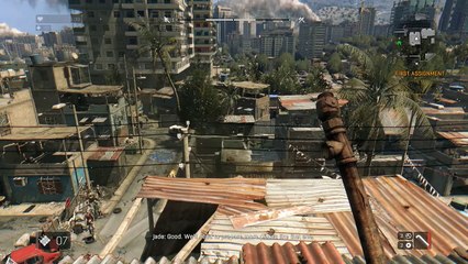 Dying Light Gameplay Walkthrough Part 3 - HUGE Zombie