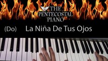 La Niña De Tus Ojos - Piano Instrumental Cover Tutorial