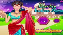 バービープリンセスインドのサリードレスアップゲーム - Barbie Princess Indian Saree dress up Game