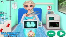 冷凍ゲーム - ツインズゲームで凍結エルザが妊娠 - Frozen Games - Frozen Elsa Pregnant With Twins Game