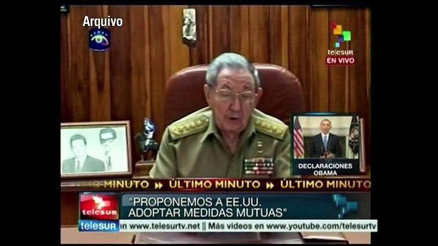 Raúl Castro pede fim de embargo a Cuba