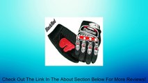 Typhoon Youth Kids Motocross Motorcycle Offroad BMX MX ATV Dirt Bike Gloves - Black / Red - XL Review