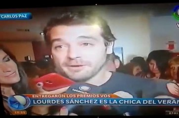 Nota de Pedro en Teleocho (video de Stefania Calderon) - 27 de Enero