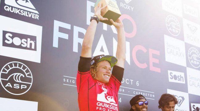 Wave of the day : John John Florence finale Quiksilver Pro France