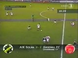 AIK v. Arsenal 02.11.1999 Champions League 1999/2000